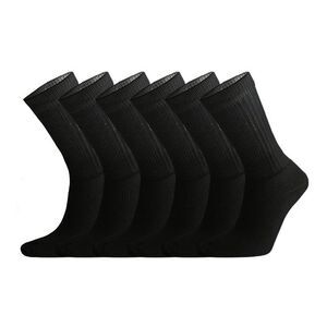 Soxy Mens Socks (Pack of 12) / Black